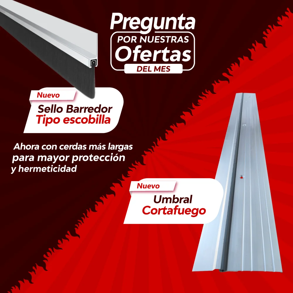 Campaña de Sellos Cortafuego y Acústicos para Puertas